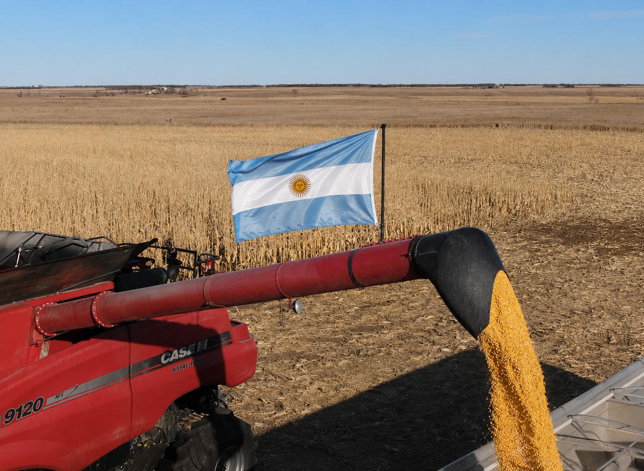 Soporte bandera para CASE y NH (diám. 14")