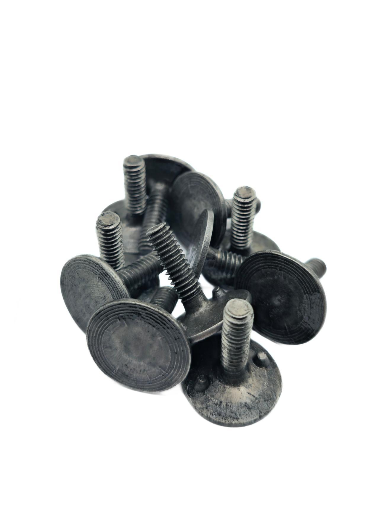Tornillos p/ correa y noria 1/4" x 25mm cabeza 25mm